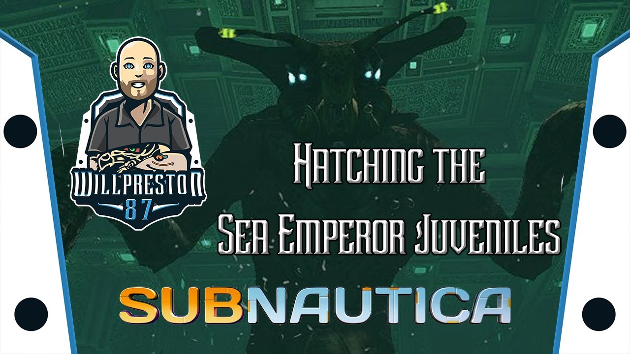 Hatching The Sea Emperor Eggs Subnautica YouTube