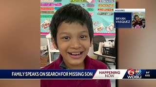 Sister of missing 12-year-old boy speaks out