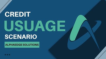 Snowflake Credit Usage Scenario