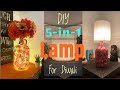 5 Easy DIY Lamp Ideas | DIY Table Lamp | DIY Hanging Lamp