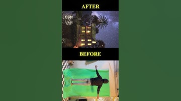Green scren transformation using blender..#shorts #ytshorts #vfx #blender #greenscreen # green