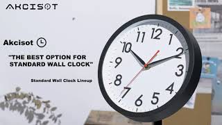 Wall Clock 10 Inch Silent Non Ticking Modern Clocks Battery Operated   Analog Small Classic screenshot 4