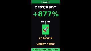 ZEST PUMPS 877 PERCENT IN 24H — Crypto Trading 2026 — Real Trader Setup