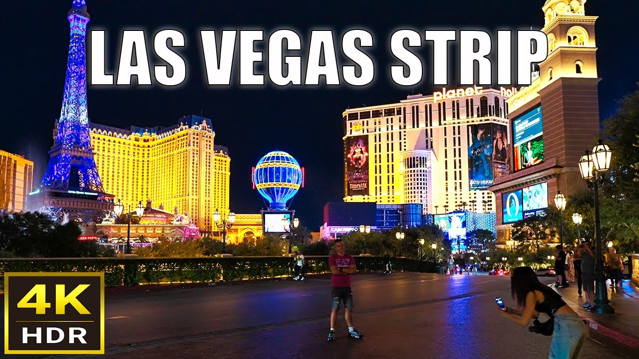 Las Vegas Strip Night Walk - September 2023 - YouTube