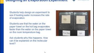 Changing State - Evaporation