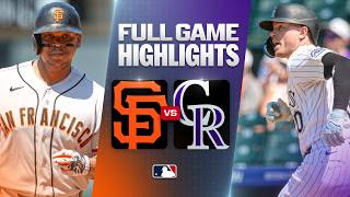GIANTS vs. ROCKIES: Official Full Game Highlights (July 5) | 2026 MLB Season