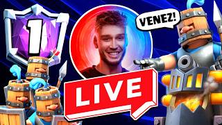 Ce SOIR C'EST TOP 1 OU LA RUE sur Clash Royale !