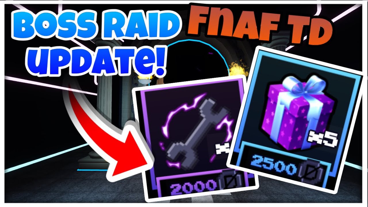 Boss Rid NEW BOSS RAID MODE!! - FNAF TD - YouTube