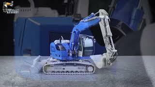 JD Model 1/14 2Arms 7CH RC Hydraulic Excavator Quick Release Coupler Metal Radio Control TH26086