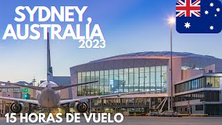 Vuelo de 15 horas desde el aeropuerto de Sydney, Australia. Recomendaciones!