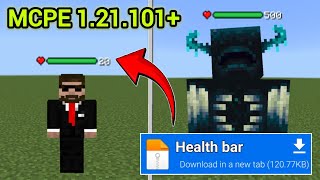 Health Bar Texture Pack For MCPE 1.21.101+