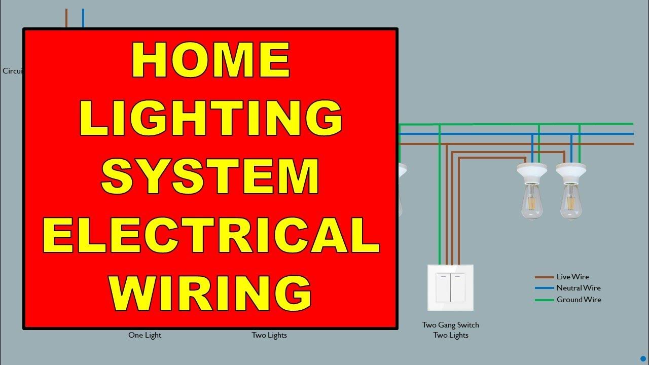 Basic Electrical Circuit Series Home Lighting System Electrical