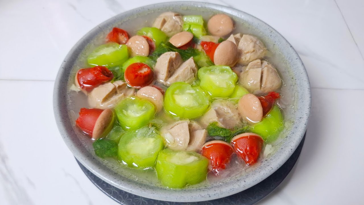 PARAH TERNYATA ENAK BANGET !!  RESEP SAYUR OYONG BAKSO SOSIS simpel dan buatnya gampang
