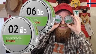 Snusprat - The LAB 02 Strong & 06 Extra Strong