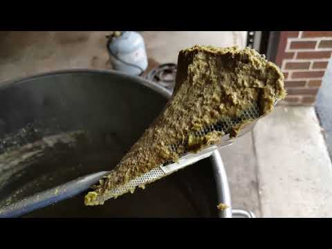 TropStop™ trub dam blocking all the hops during whirlpool & boil