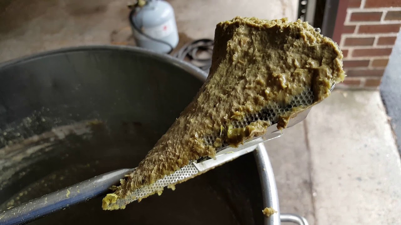 TropStop™ trub dam blocking all the hops during whirlpool & boil YouTube