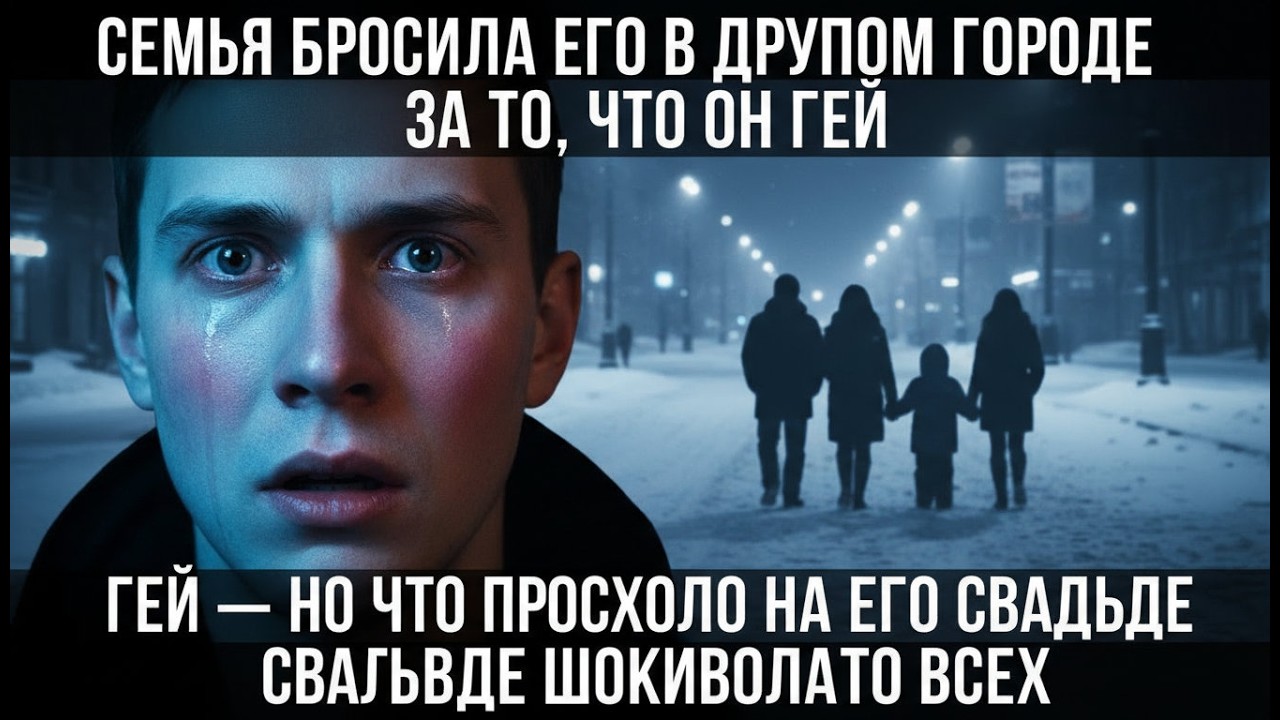 СЕМЬЯ БРОСИЛА ЕГО В ДРУГОМ ГОРОДЕ ЗА ТО,ЧТО ОН ГЕЙ — НО ЧТО ПРОИЗОШЛО НА ЕГО СВАДЬБЕ ШОКИРОВАЛО ВСЕХ