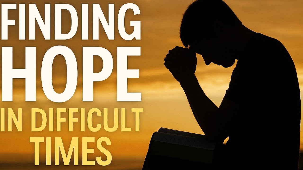 Finding hope in difficult times with scriptures - YouTube