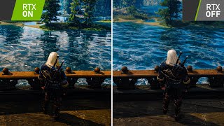 The Witcher 3 Next Gen Patch Ray Tracing On vs OFF - PC RTX 4090 Graphics Comparison!