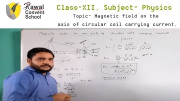 Class-XII, Subject- Physics,  Rawal Convent School