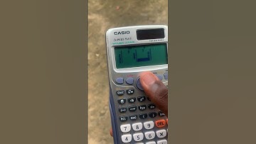 Solving Correlation coefficient using CASIO calculator #calculation #eis  #correlationcoefficient