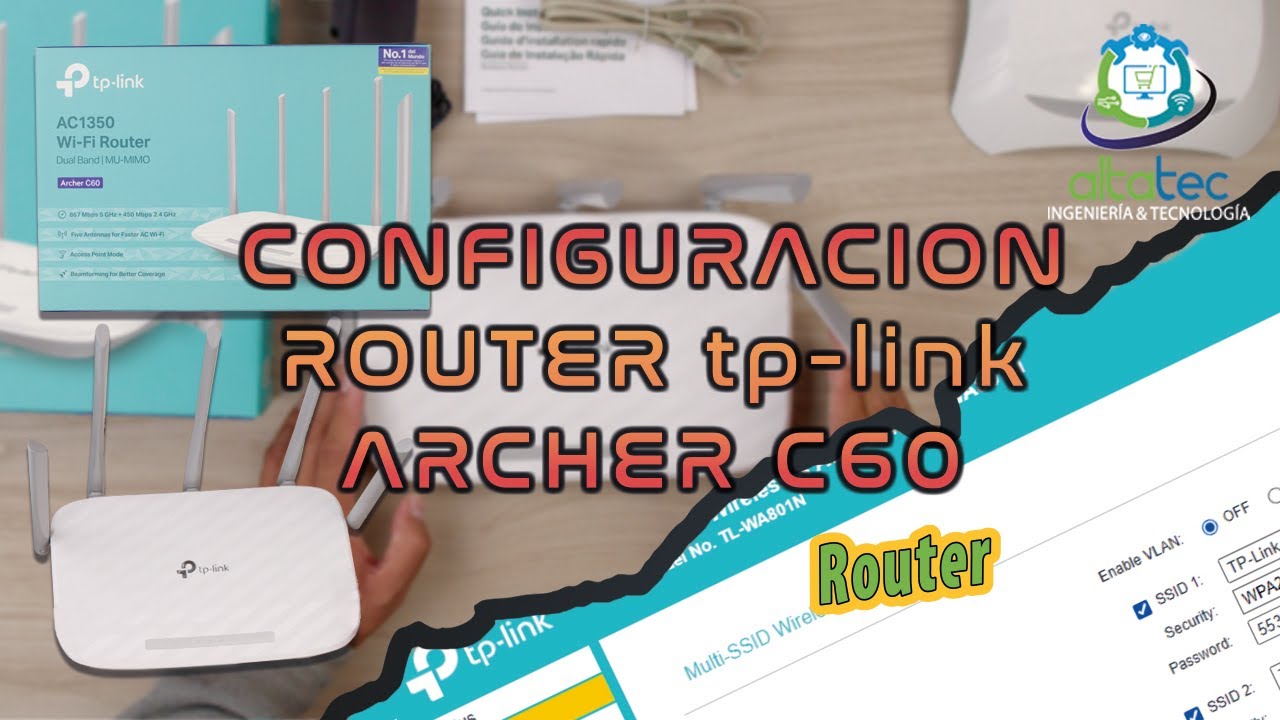 Como CONFIGURAR Router Tp-Link Archer C60 en Modo ROUTER (Paso a Paso) -  YouTube