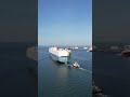 Melbourne Port , AQUAMARINE ACE outbound today#ship #cargo #melbourne #automobile #international