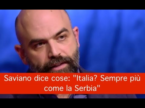 Saviano dice cose: