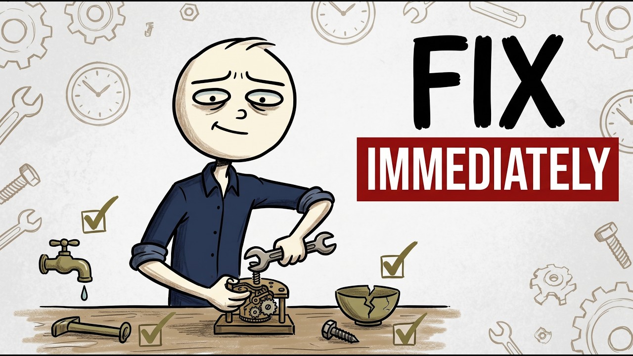 The Psychology of People Who Fix Small Problems Immediately - YouTube