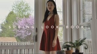 spring look book || a fashion film // evey