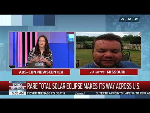 Rare total solar eclipse captivates America