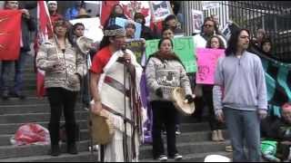 1000 Rally in Vancouver to Support Elsipogtog anti-fracking blockade