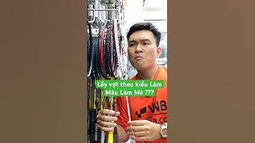 Lấy Vợt Sao Cho Ngầu ??  #badminton #vnb #caulong #shortsvideo #shorts