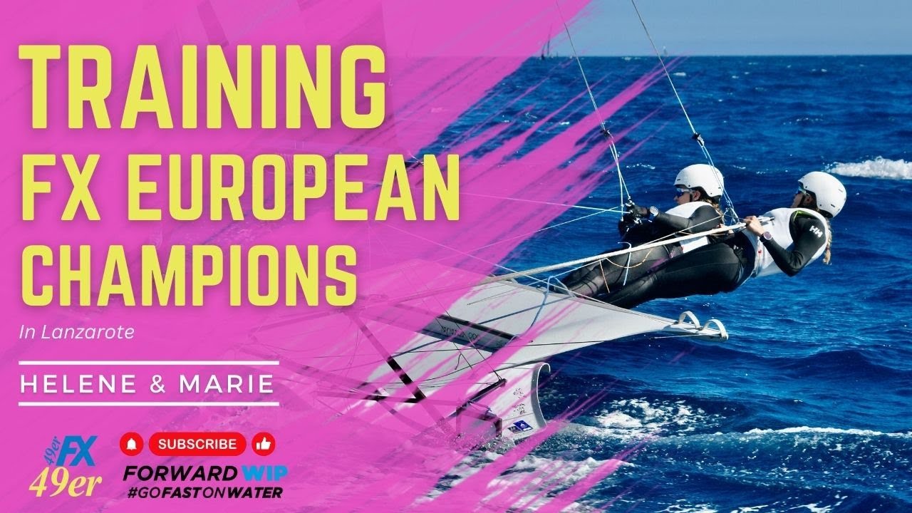 ⁣A day on the water with the FX European Champions - Helene & Marie (NOR)🇳🇴