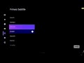HISENSE TV How To Change Primary Subtitle Language 