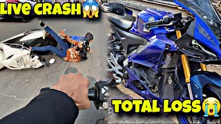 Live Crash Bike Total Loss 