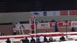 Nora Fernández Ub Gymnastics European Championship 2015