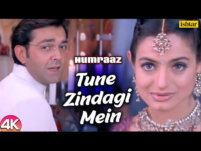 Tune Zindagi Mein - 4K Video |Humraaz | Bobby Deol & Amisha Patel |Udit Narayan |Hindi Romantic Song class=