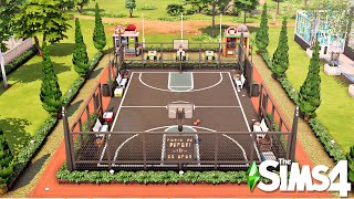 Newcrest Basketball Court 🏀🧺 | NO CC | The Sims 4 Speed Build