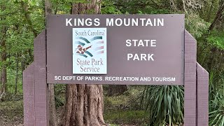 Camping at Kings Mountain State Park 