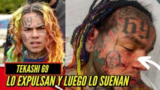 Tekashi logro ESCAPAR de 4 sujetos a la vez