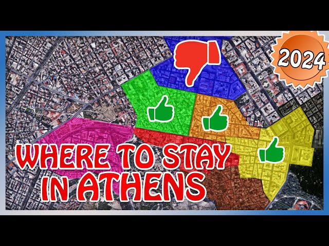 WHERE TO STAY in Athens in 2024 [Watch BEFORE you book a hotel] class=