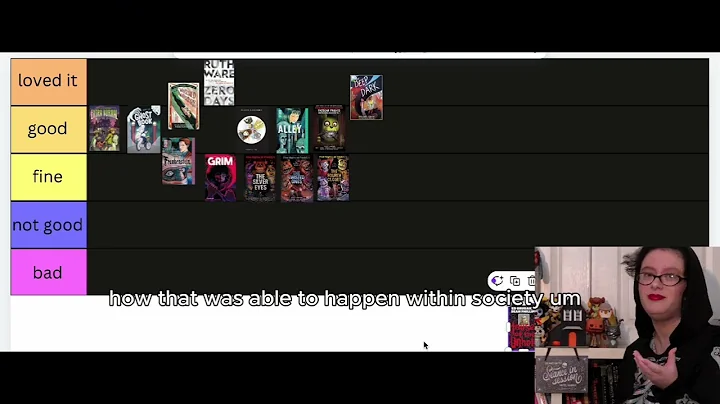 Horror Books I Read This Year Tier List