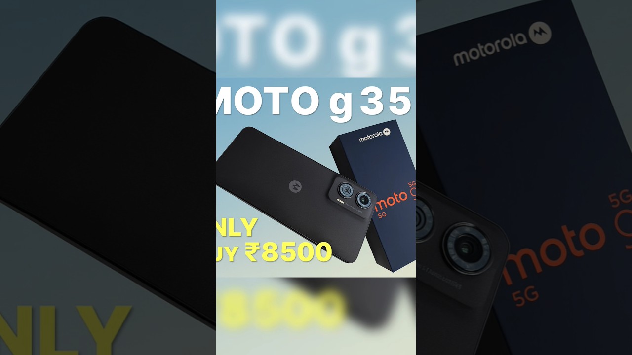 moto g35 5g unboxing video/128 GB/black colour/5000 mah battary