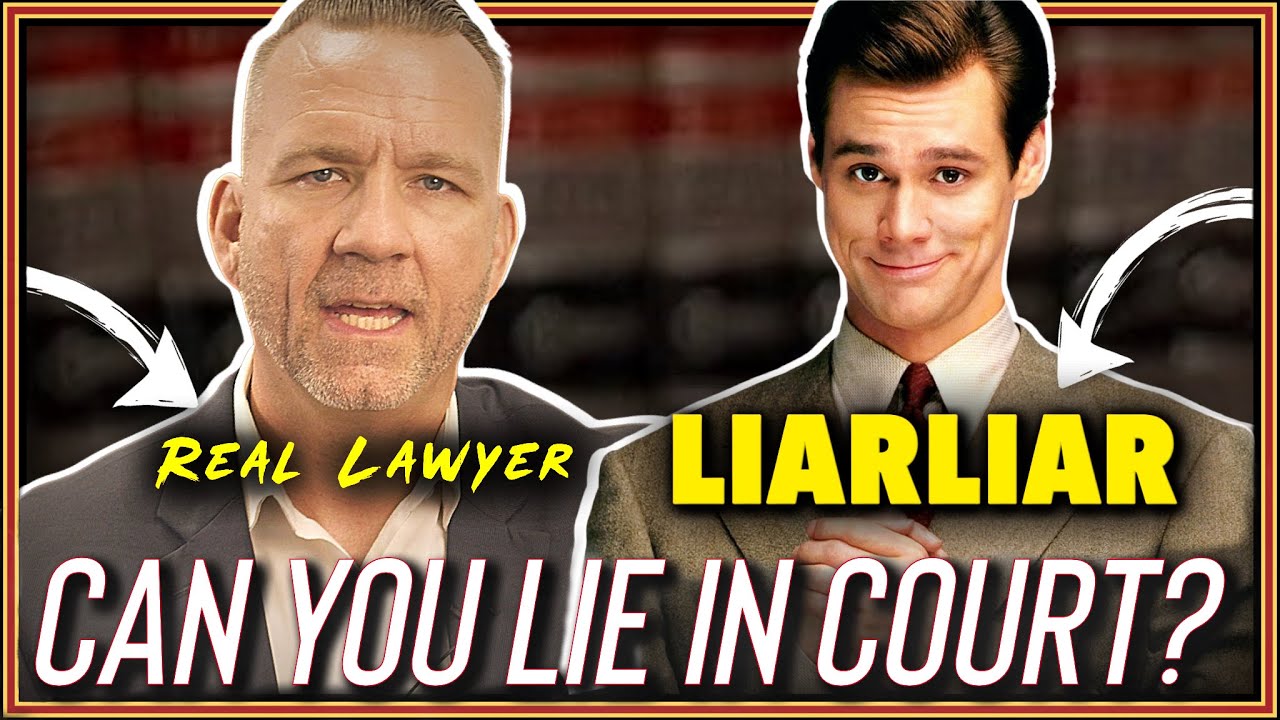 Actual Lawyer Reacts to Ridiculous Court Scenes: Liar Liar