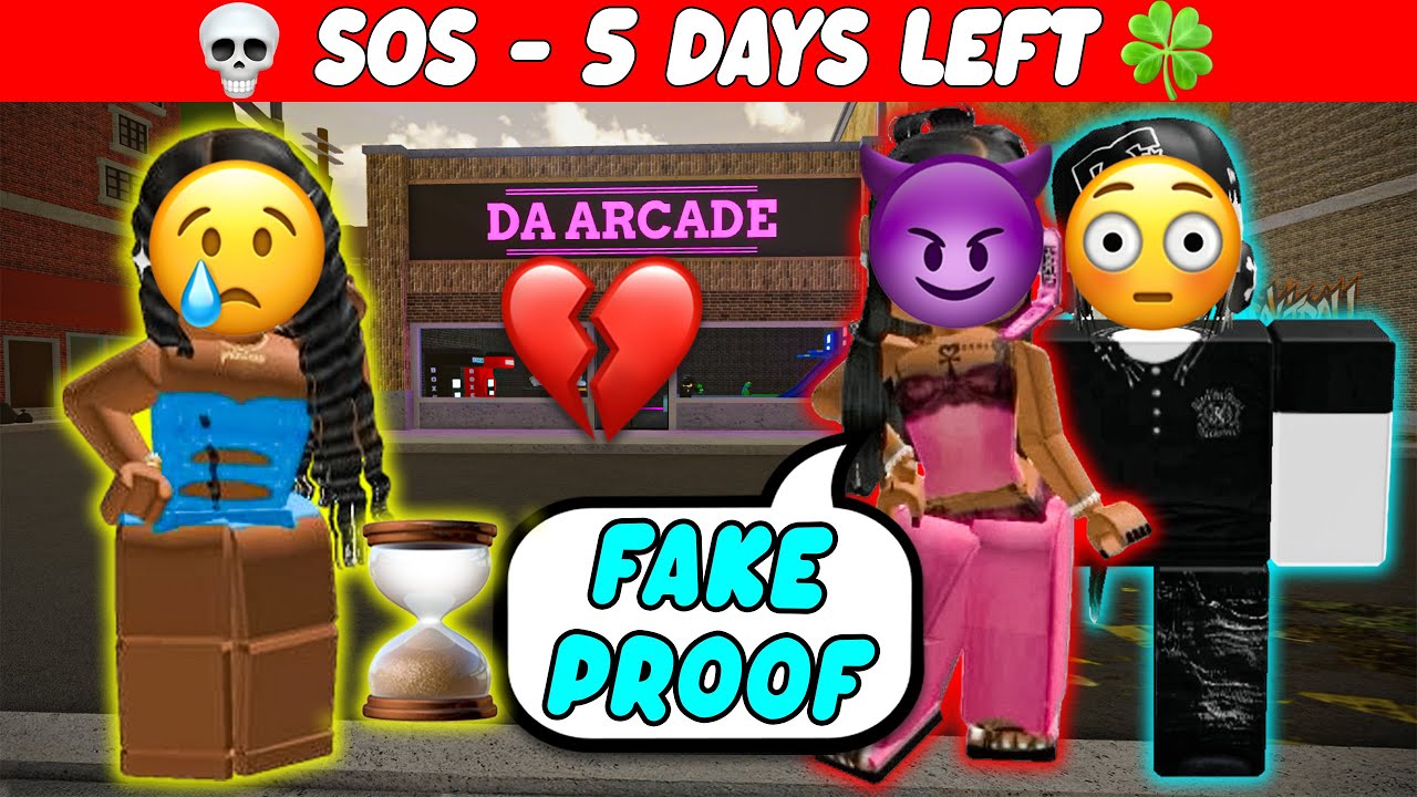 😱 МОЯ ЛУЧШАЯ ПОДРУГА ПРОИГНОРИРОВАЛА МЕНЯ, КОГДА У МЕНЯ ОСТАЛОСЬ ВСЕГО 5 ДНЕЙ 💔 #roblox #robloxstory