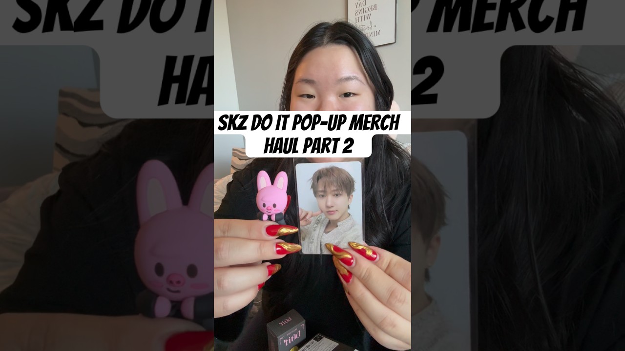 Stray Kids Do It Pop-up merch unboxing & haul part 2! 