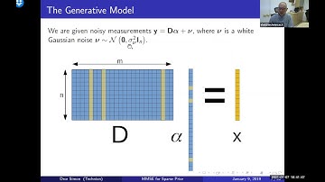 236862 - Sparse Representation Course - Meeting #10
