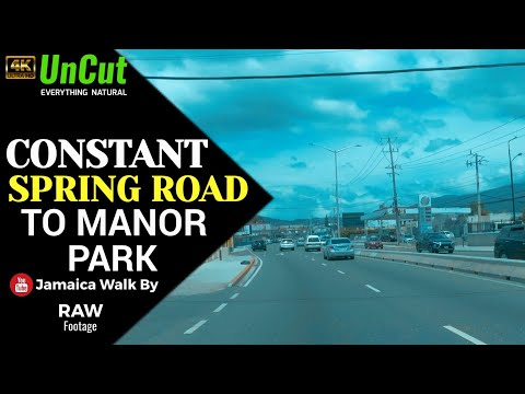 ✔️Driving The New Constant Spring Road To Manor Park In Jamaica 2021