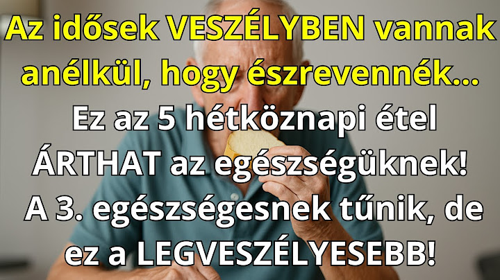 5 veszélyes étel, amit az idősek reggelente megesznek anélkül, hogy tudnák | DR. LENKEI SZERINT